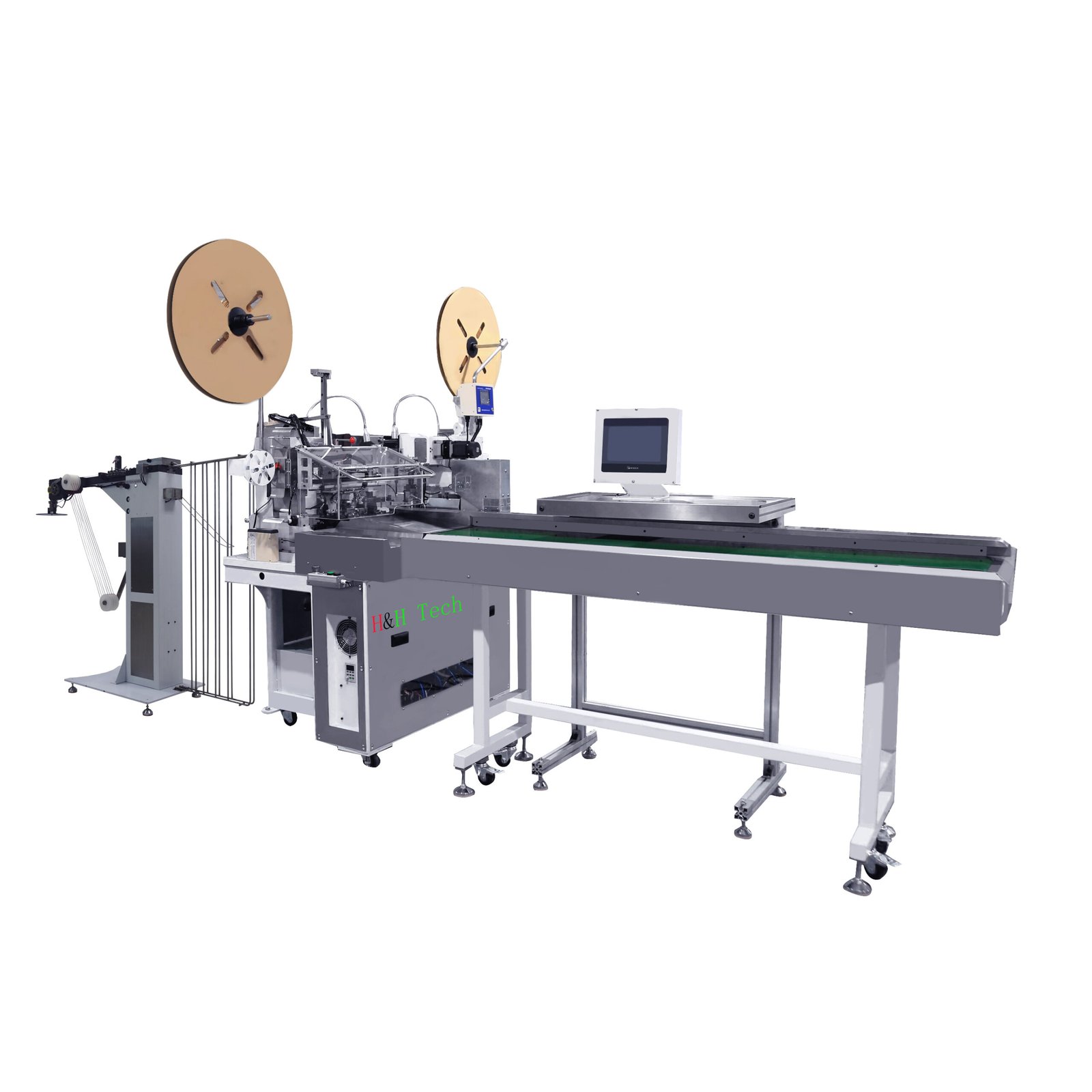 HH-688 Fully-automatic dual Ends Seal Insert & Terminal Crimp Machine