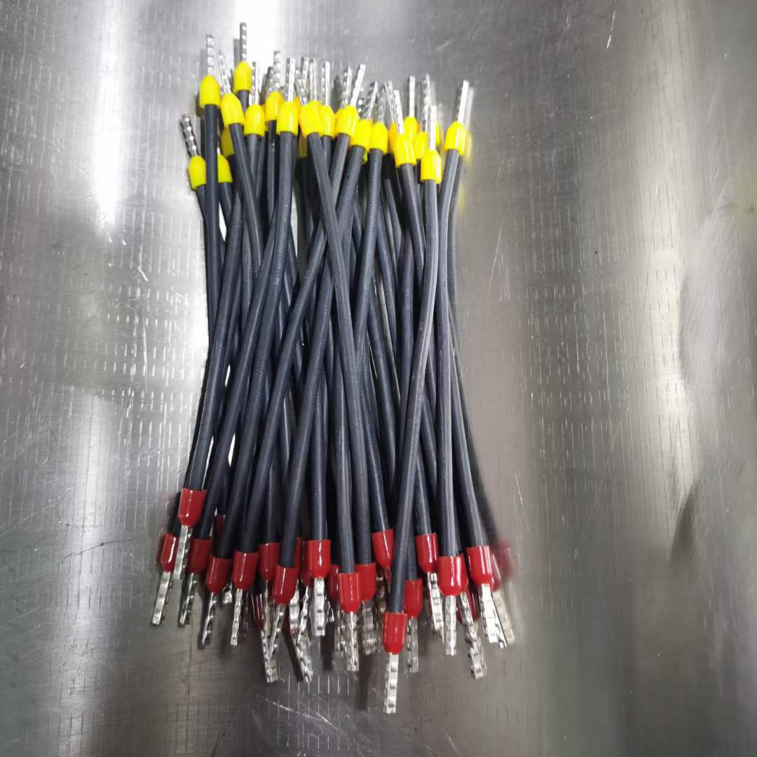 wire samples of HH-365 Wire Stripping and Ferrule Crimping Machine