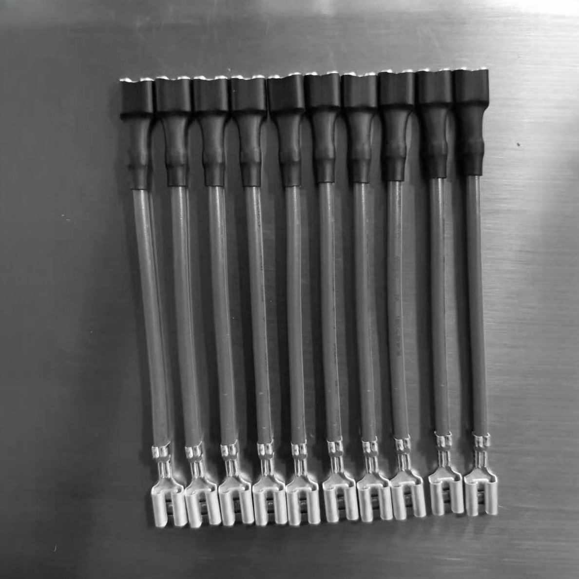 wire samples of HH-210 Shrinkable Tube Inserting and Heating Machine