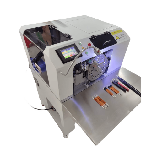 HH-210C Shrinkable Tube Cut, Insert and Heat Machine for Big cable